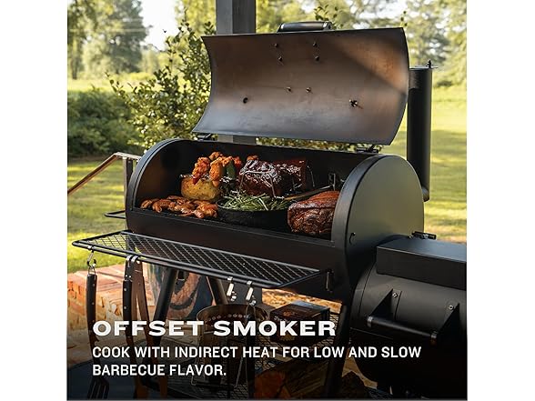 Oklahoma Joes Highland Offset Reverse Flow Smoker