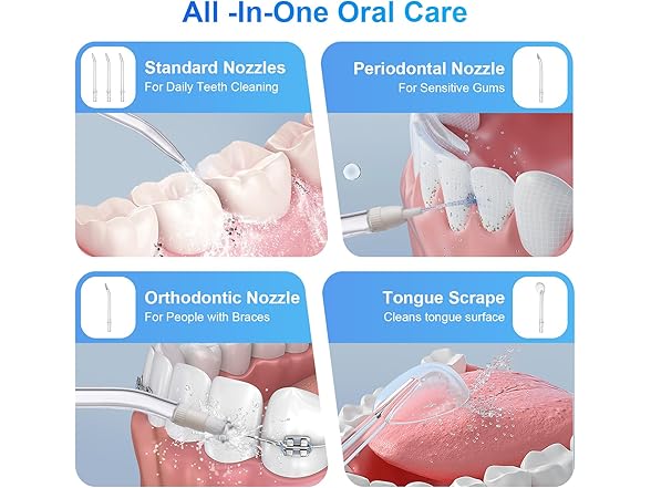 Water Dental Flosser Teeth Pick