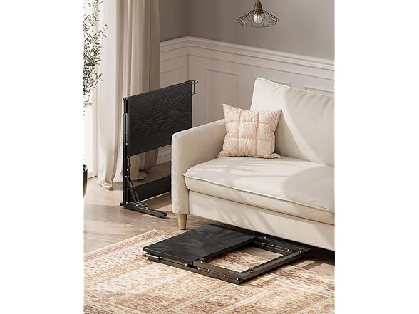 Tatub 24" Folding TV Tray Table, C Shape