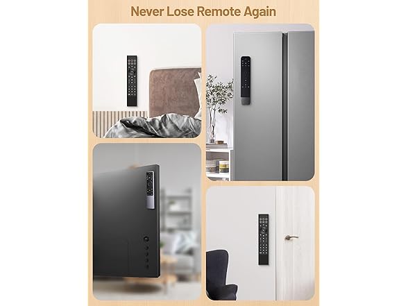 gliship 10psc Magnetic Remote Control Holder Wall Mount