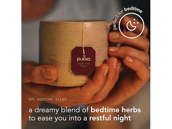 20CT Pukka Organic Night Time Berry Herbal Tea