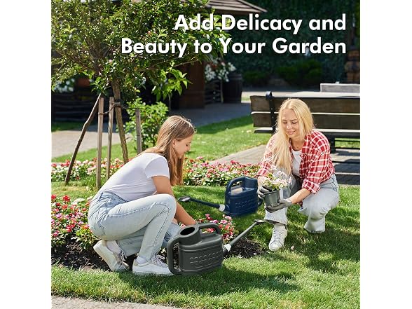 Qilebi 2 Gallon Watering Can Long Spout