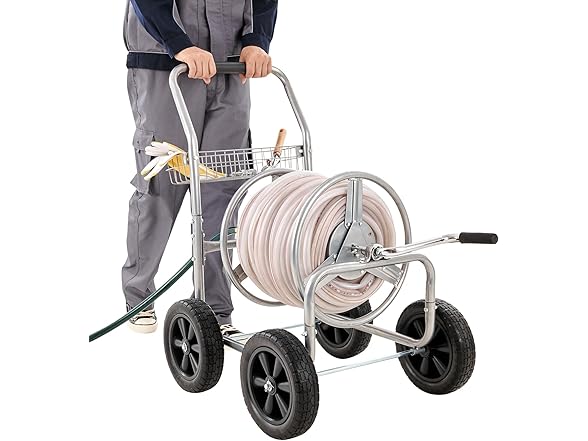 VEVOR Hose Reel Cart - 250 ft Hose
