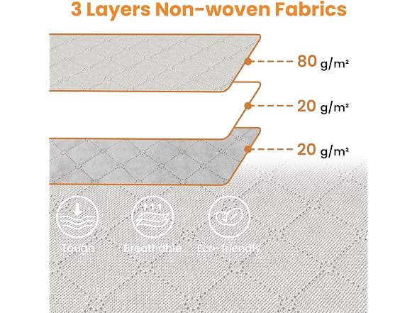 Fab totes 90L Ivory 10 Pack Storage Bags
