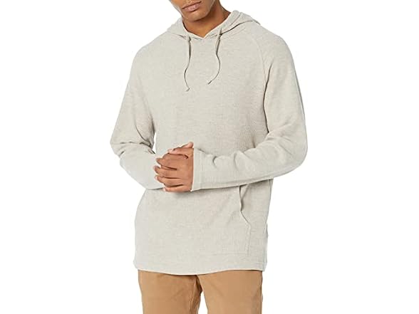 Amazon Essentials Men Long-sleeve Slub Hoodie