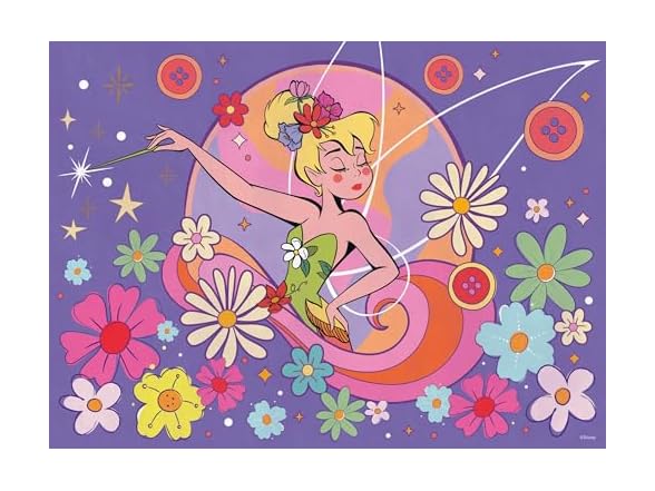 Disney Tinker Bell Flower Magic Puzzle