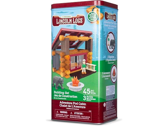 Lincoln Logs Adventure Pod Cabin