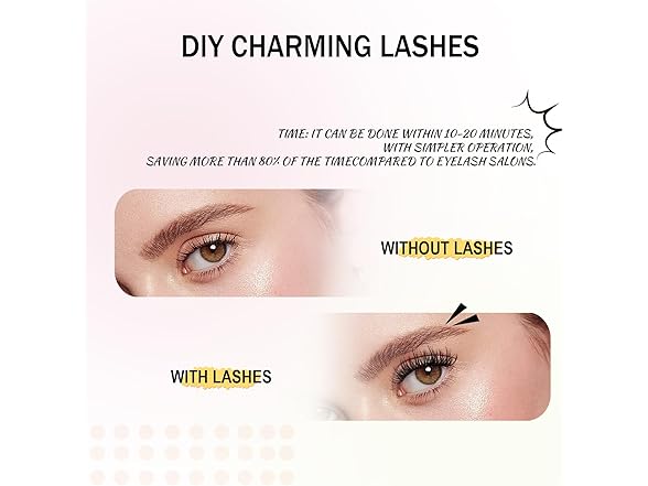 MayHug 88Pcs 8-16MIX DIY Lash Extension