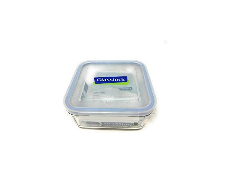 GLASS LOCK 900ml Square Food Container