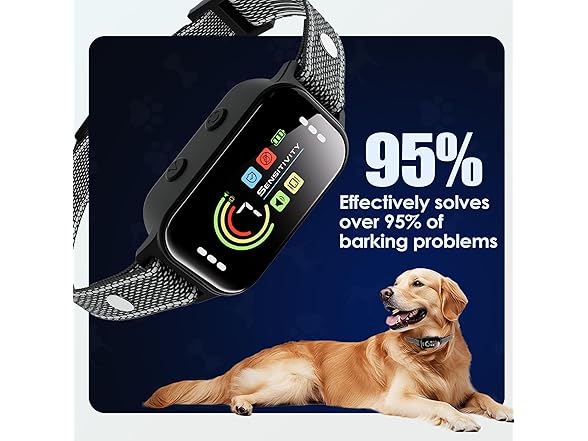 (2 Pack) JEUJE Dog Training Collar