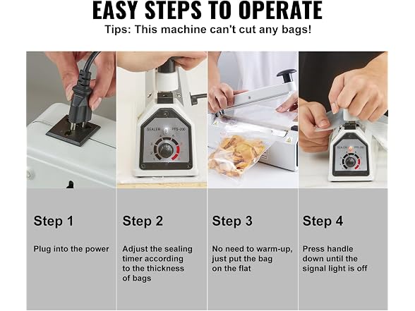 VEVOR Impulse Sealer 12"
