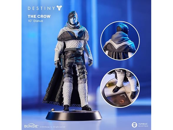 Numskull Official Destiny The Crow 10'' Statue