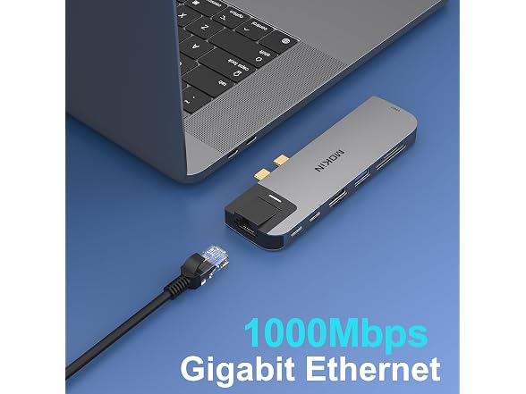 MOKiN USB C Multiport Adapter Hub Mac Dongle