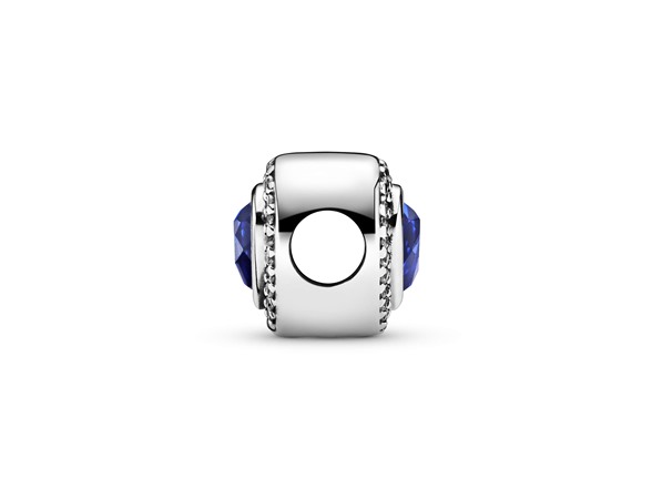 Pandora Sparkling Blue Heart Charm