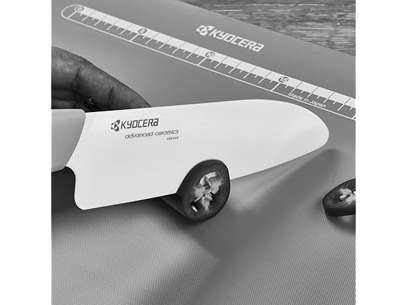 Kyocera's 5.5” Ceramic Santoku Knife