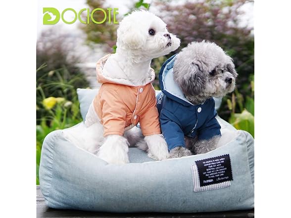 Small Dogs Coat Cozy Warm Hoodie Pet Clothes