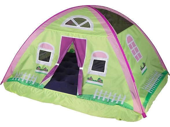 Pacific Play Tents 19601 Kids Cottage House Bed Tent Playhouse