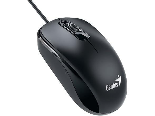 Genius DX-110 - Black USB Optical Mouse,