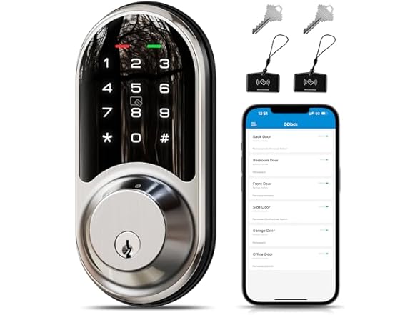 Veise RZ06 Smart Lock for Front Door