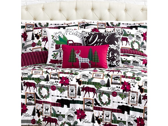 Southshore 6pc Christmas Comforter Set