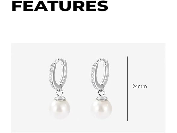 Evabliss Pearl Drop Earrings