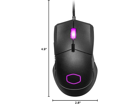Cooler Master MM310 Wired Gaming Mouse, Black
