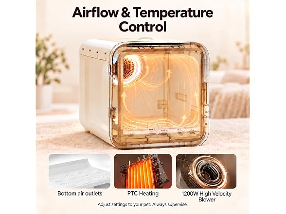 Blisspire Small Pet Dryer Box