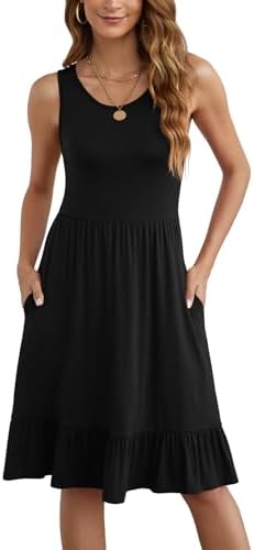Women's Round Neck Summer Sundress