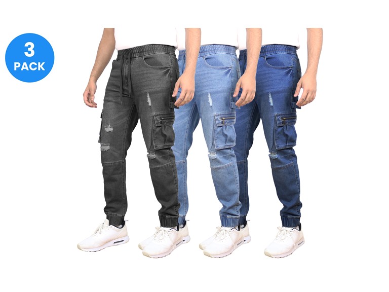 BLU ICE WC-----(Men's 3PK) / MCJJ-94 / BK-MW-DW / S 