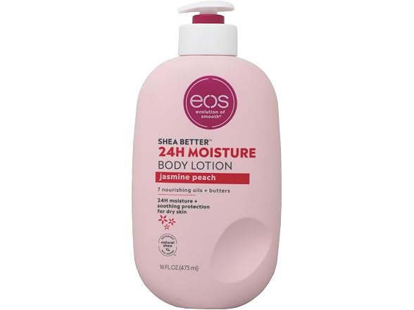 eos Jasmine Peach 24 Hour Moisture Body Lotion