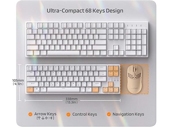 LTC Nimbleback Ultra-Compact Mechanical Keyboard
