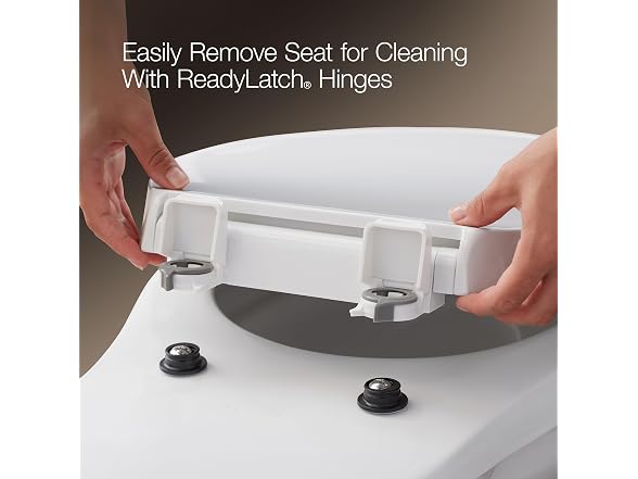 KOHLER 4636-RL-NY Cachet ReadyLatch Toilet Seat