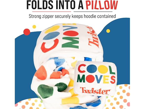 Twister Snugible Blanket Hoodie