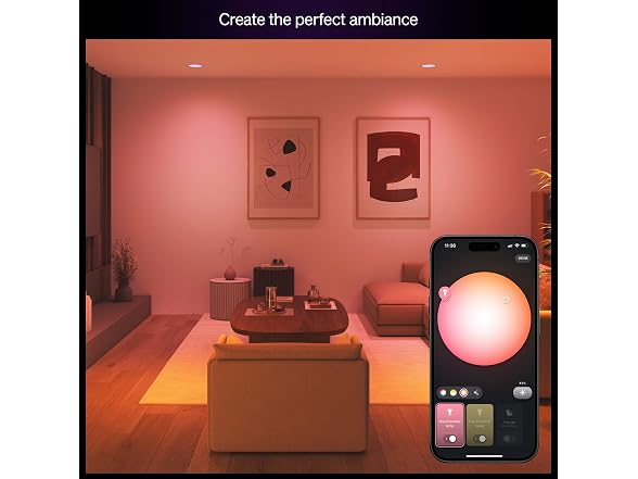 Philips Hue Essential Smart LED BR30 Bulb 2-Pack