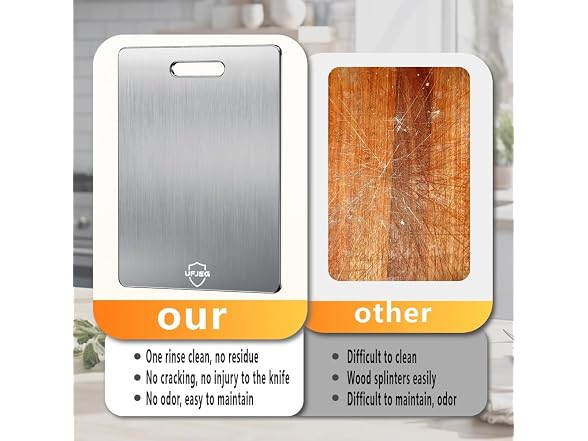 Titanium Cutting Board, 3 Pcs Titanium