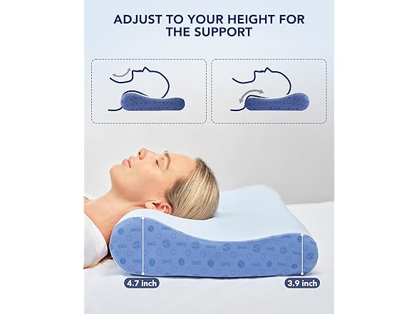 SKG D5 Cervical Neck Pillow for Sleeping
