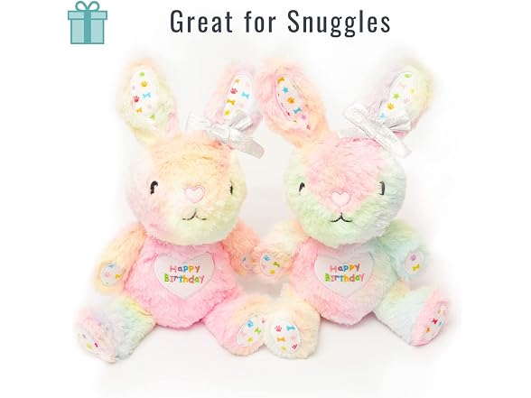 Pet London Happy Birthday Bunny Squeaky Dog