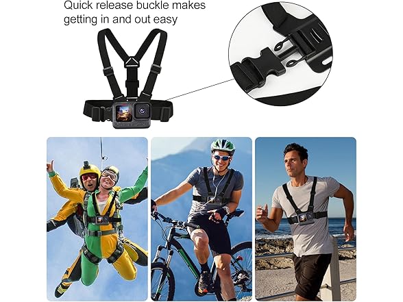 3 in 1 Accessories Set for GoPro Hero