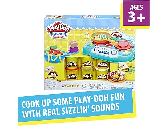 Play-Doh Kitchen Creations Stovetop Super Set
