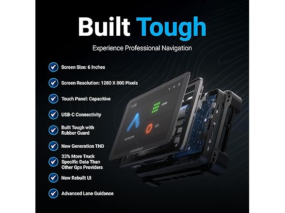 Rand McNally RANDTAB6 6-inch GPS Tablet