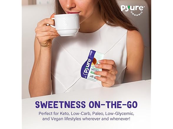 1CT Pyure Organic Liquid Stevia Extract Sweetener