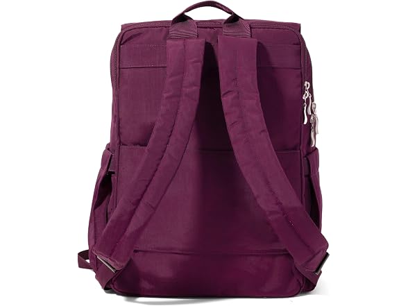 Baggallini Flap Laptop Backpack - 15"x11" Mulberry