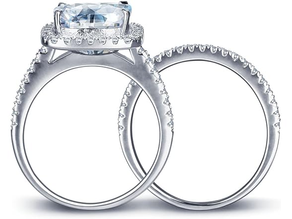 TIVANI Wedding Band Set