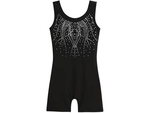 Girls One Piece Gymnastic Leotard