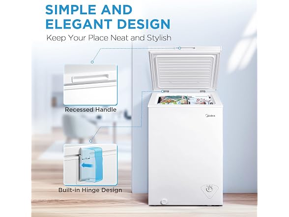 Midea MRC04M3AWW White 3.5 cu. ft.
