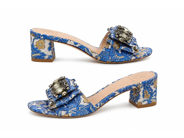 Tory Burch Valentina Bow Slide Sandals