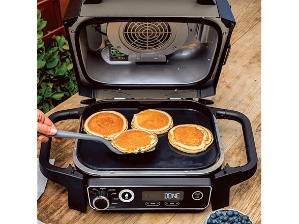 Ninja OG705CO 7-in-1 Outdoor Electric Grill & Smoker (Open Box)