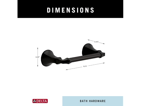 DELTA FAUCET 76450-BL Ashlyn Wall Mount