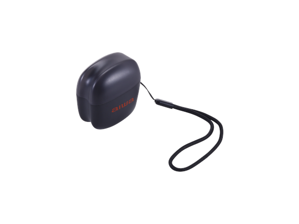 Aiwa OWS Earbuds with Display Charging Case