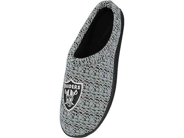 LAS VEGAS RAIDERS Mens Slipper (7-8)